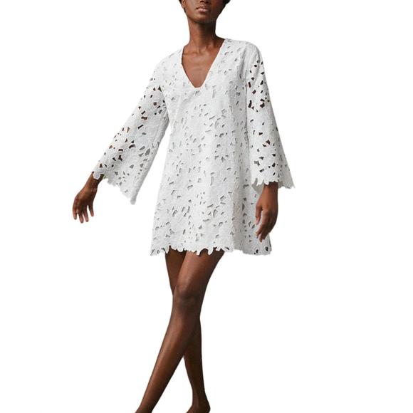 NEW CARA CARA annabelle dress in white - Picture 1 of 3